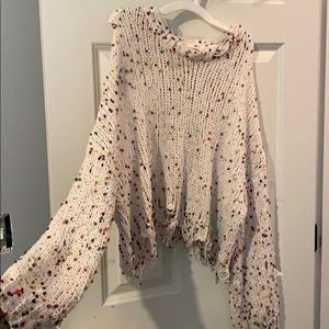 Pom pom sweater